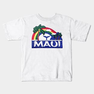 Maui Whale Patch Kids T-Shirt